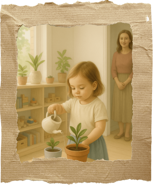 روش تربیتی مونته سوری در خانه